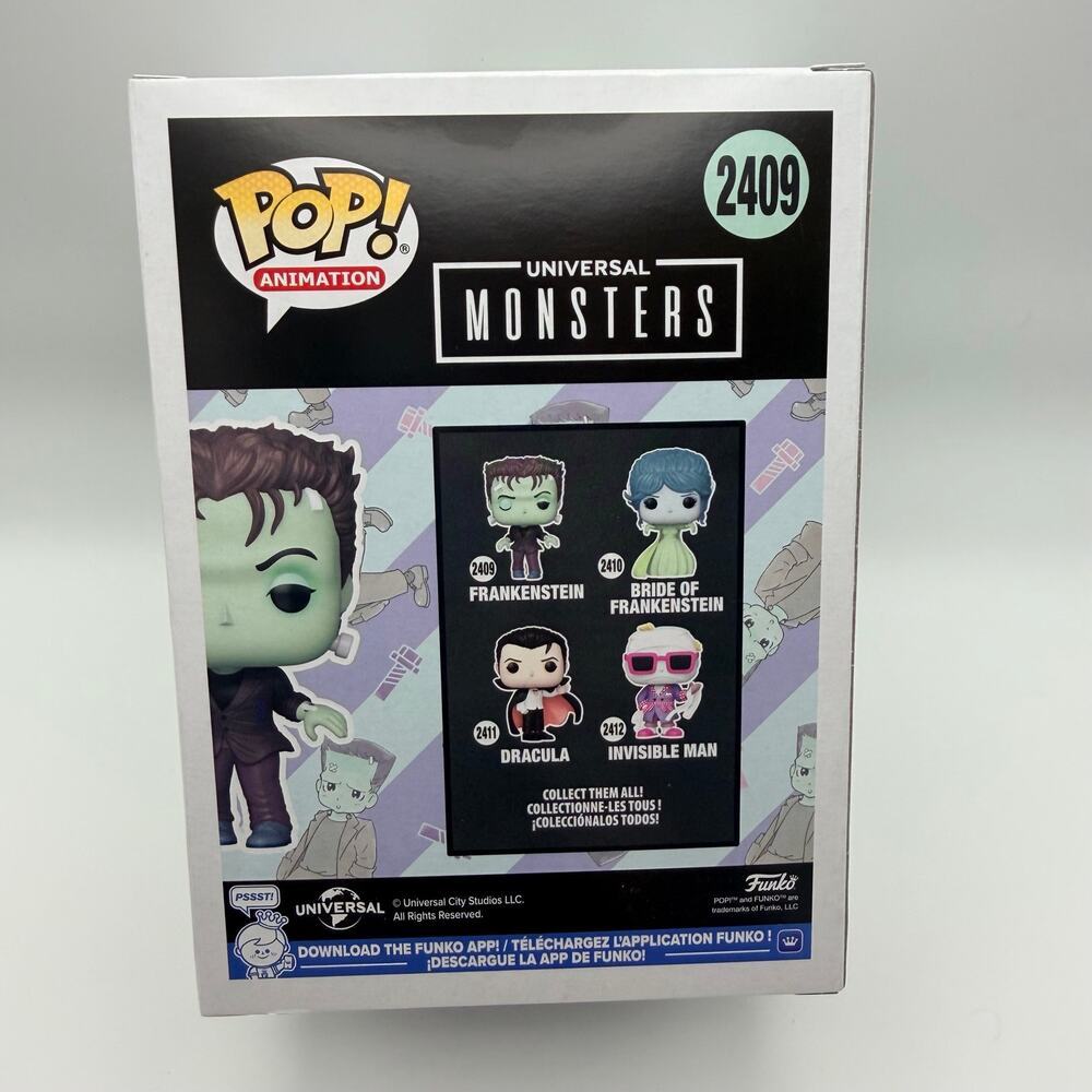 Animation Universal Monsters Frankenstein #2409 Funko Pop! - Picture 3 of 6